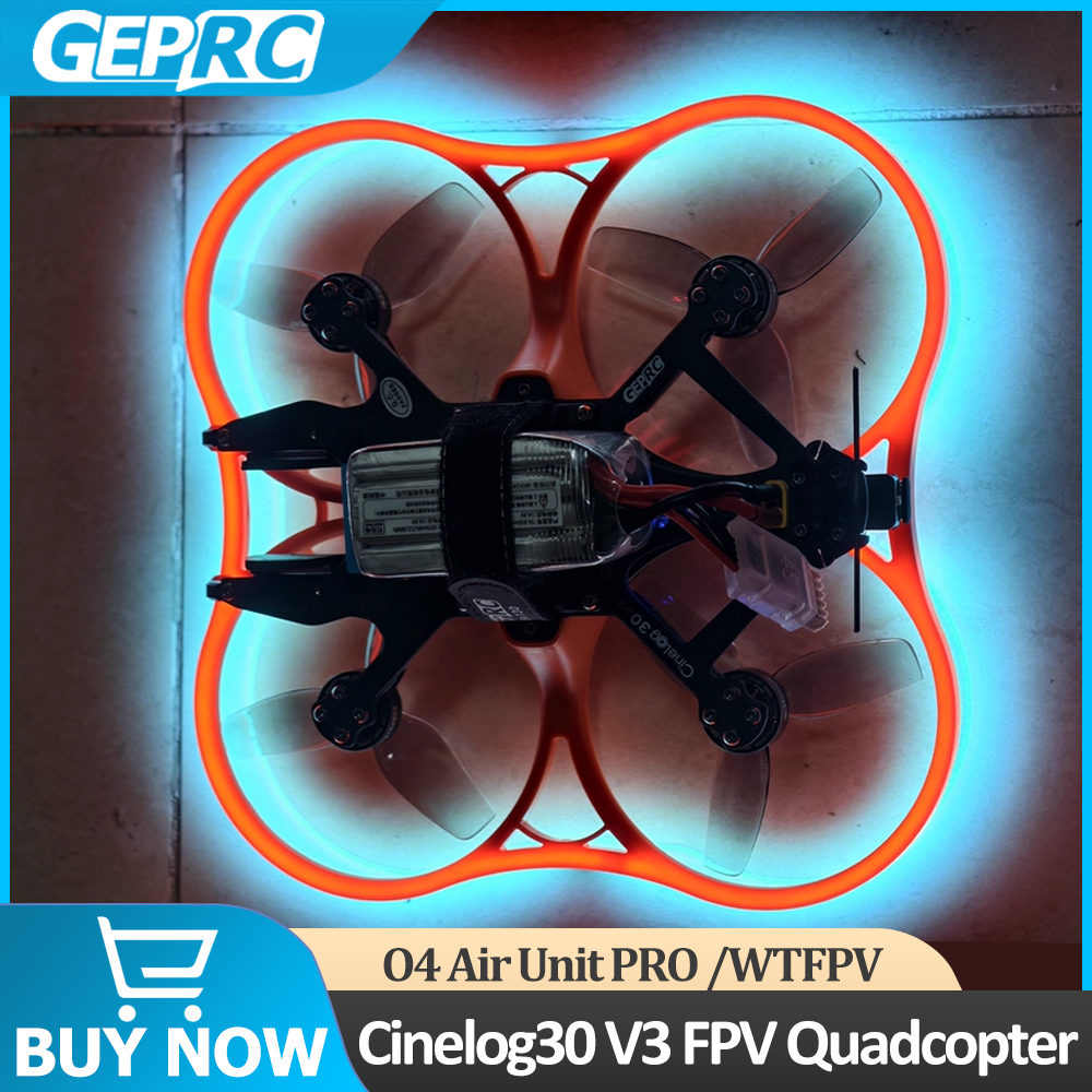 Drone Camera Mount - GEPRC Cinelog30 V3 FPV Quadcopter O4