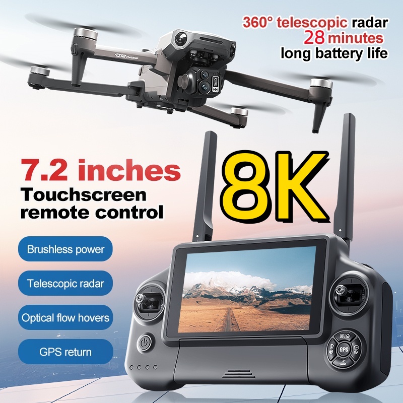 8K 3 Axis Gimbal Brushless 7.2 – обзор и цена Drone Camera With Gimbal