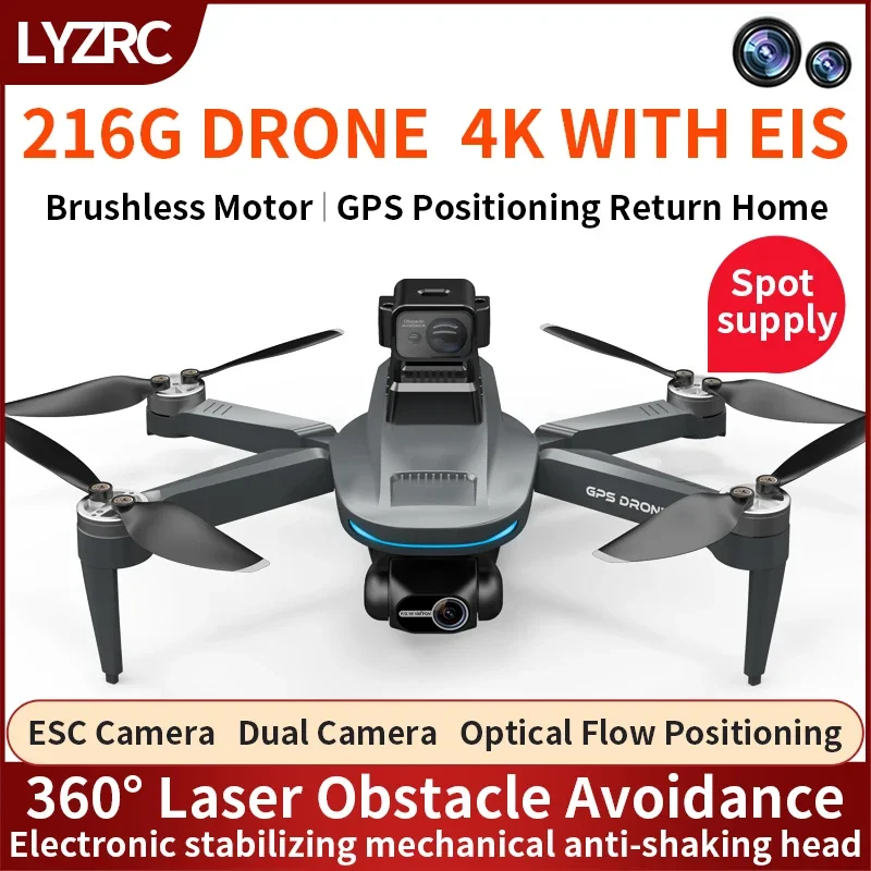 L200 PRO MAX Drone 4K 2-Axis P – обзор и цена Drone Camera Professional