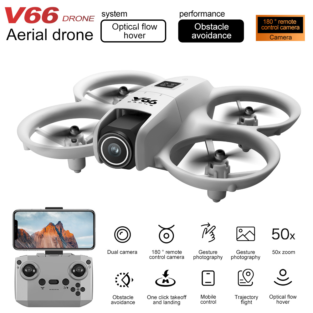 New V66 Mini Drone HD Camera 4 – обзор и цена Drone Camera Professional