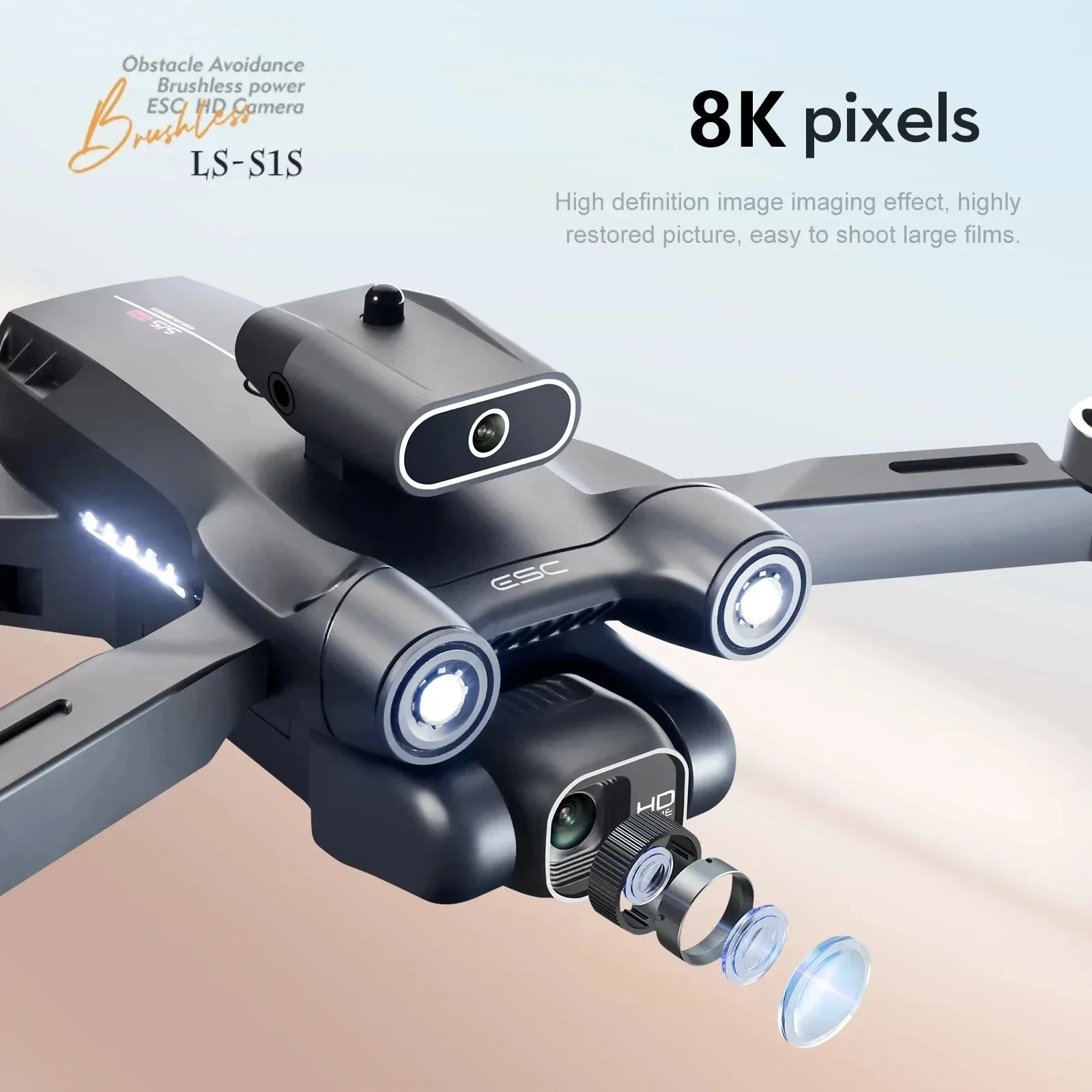 New S1S 5G GPS Drone Camera 8K – обзор и цена Drone Camera Mount