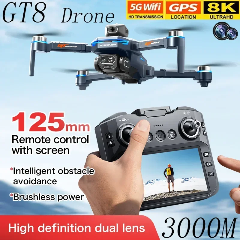 GT8 Drone Obstacle Avoidance B – обзор и цена Drone Camera Night Vision