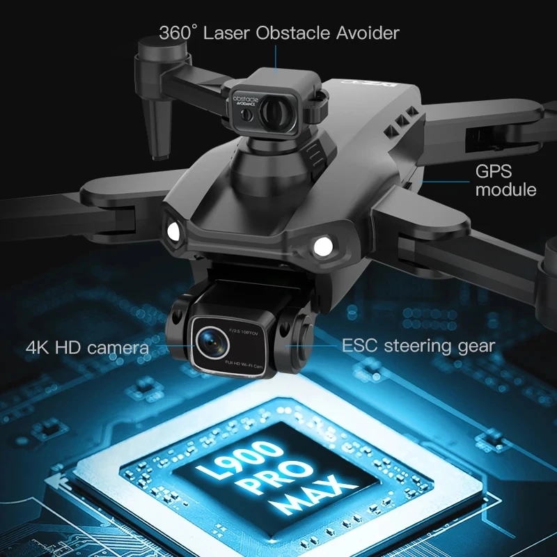 L900 Pro MAX GPS Drone 4K Prof – обзор и цена Drone Camera Professional