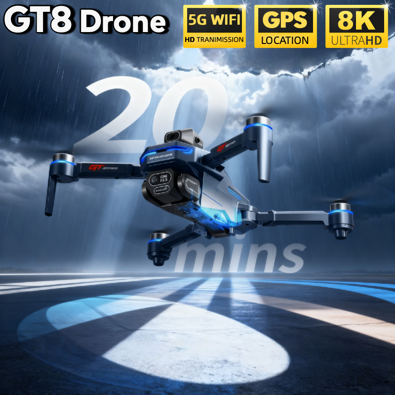 For Genuine GT8 Drone 4K Profe – обзор и цена Drone Camera Thermal