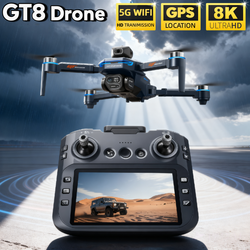 For Genuine GT8 Drone 4K Profe – обзор и цена Drone Camera Thermal