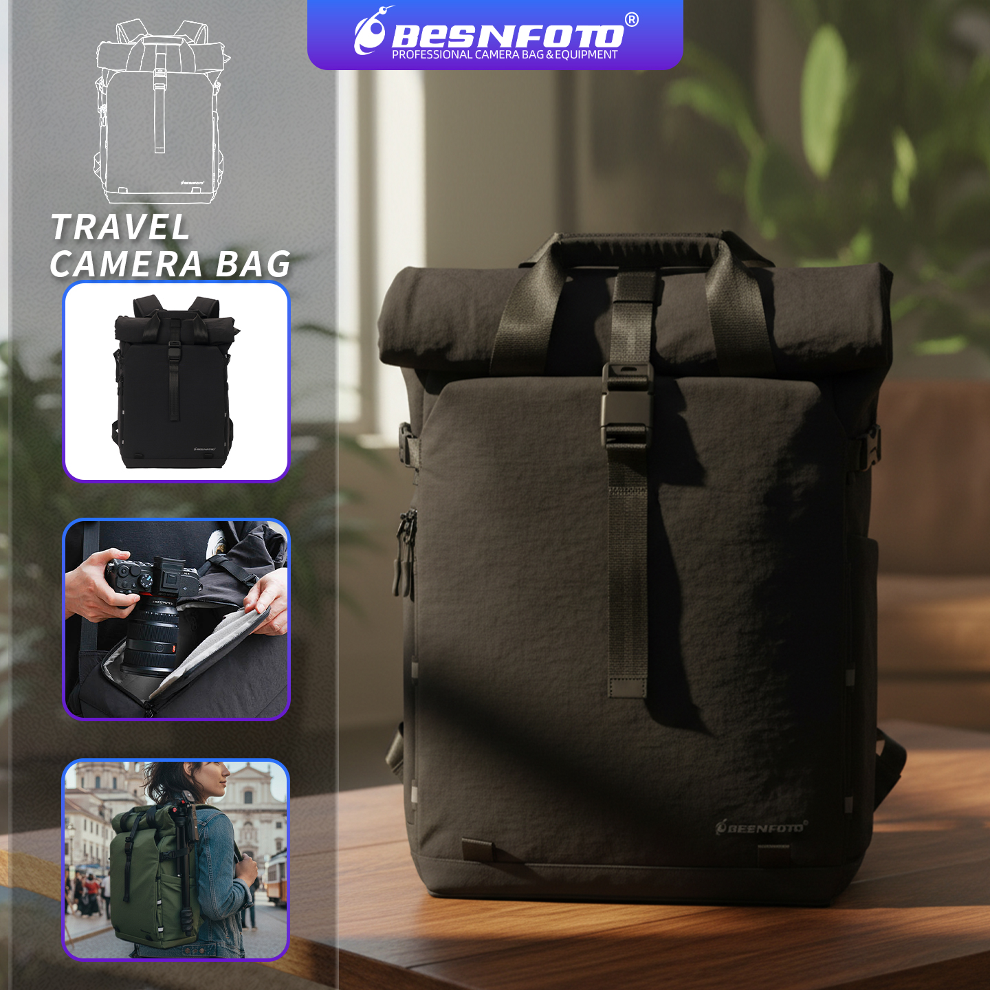 Besnfoto Professional Camera B – обзор и цена Drone Camera Case