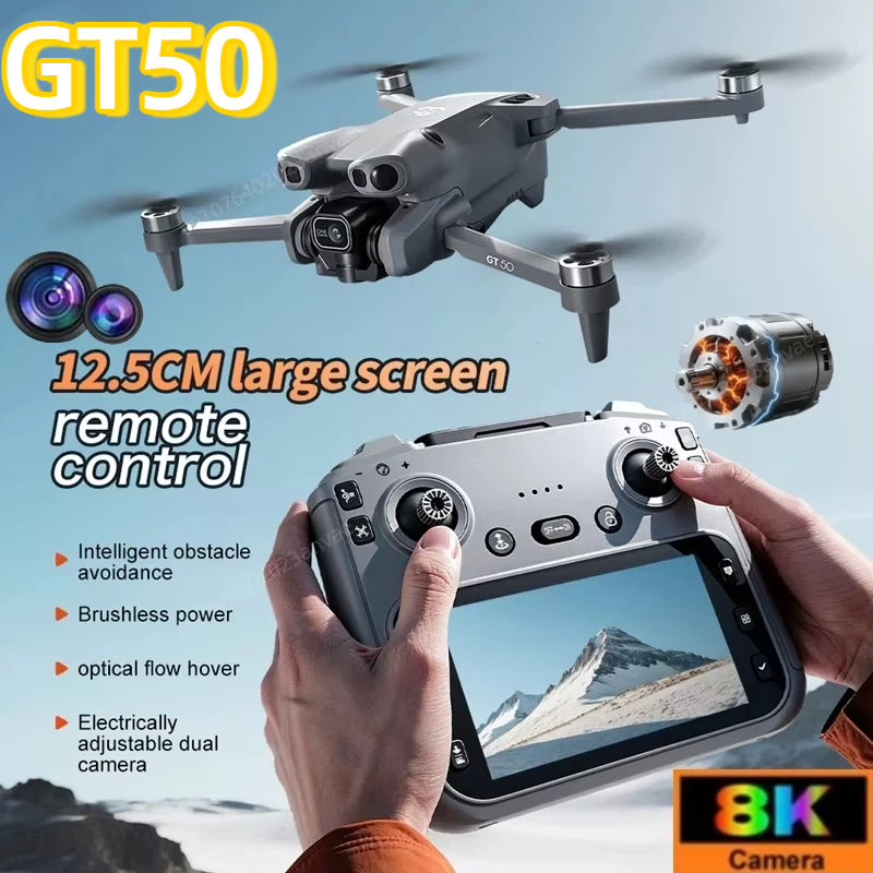 GT50 RC Drone 8K HD Aerial Pho – обзор и цена Drone Camera Thermal