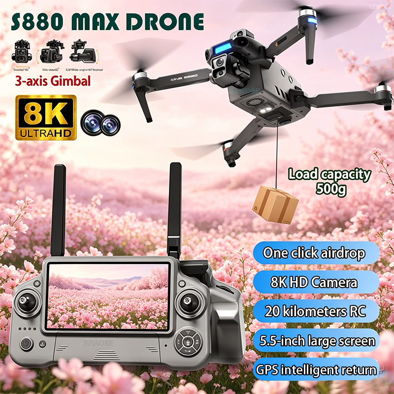 2026 New 8K Dual Camera Drone  – обзор и цена Drone Camera Mount