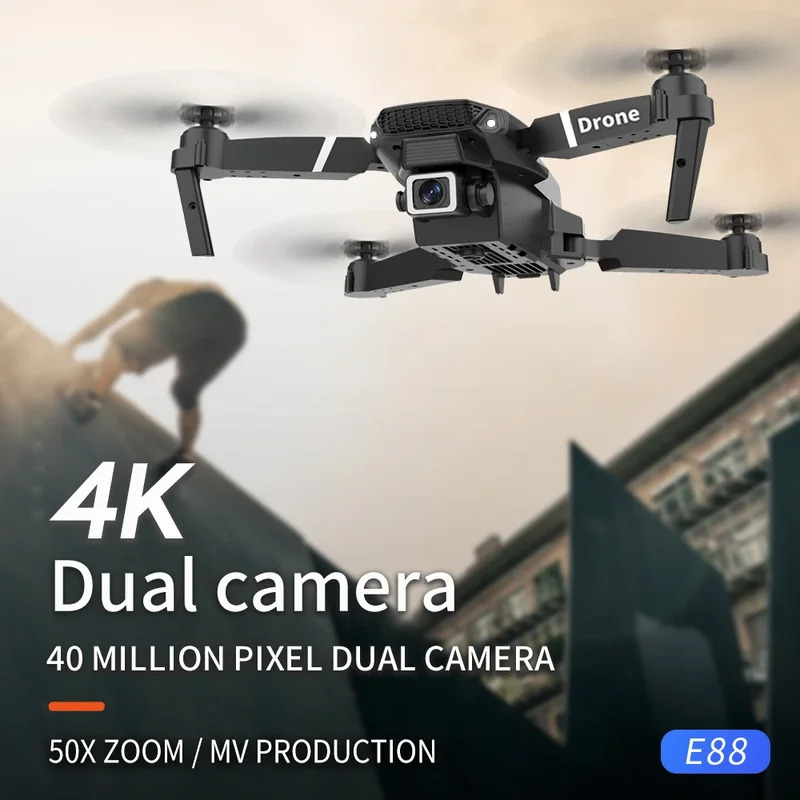 E88 ProIntelligent Folding Dro – обзор и цена Drone Camera Mount