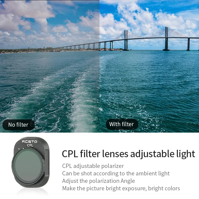 RCSTQ For DJI Mini 4 Pro ND Fi – обзор и цена Drone Camera Filter
