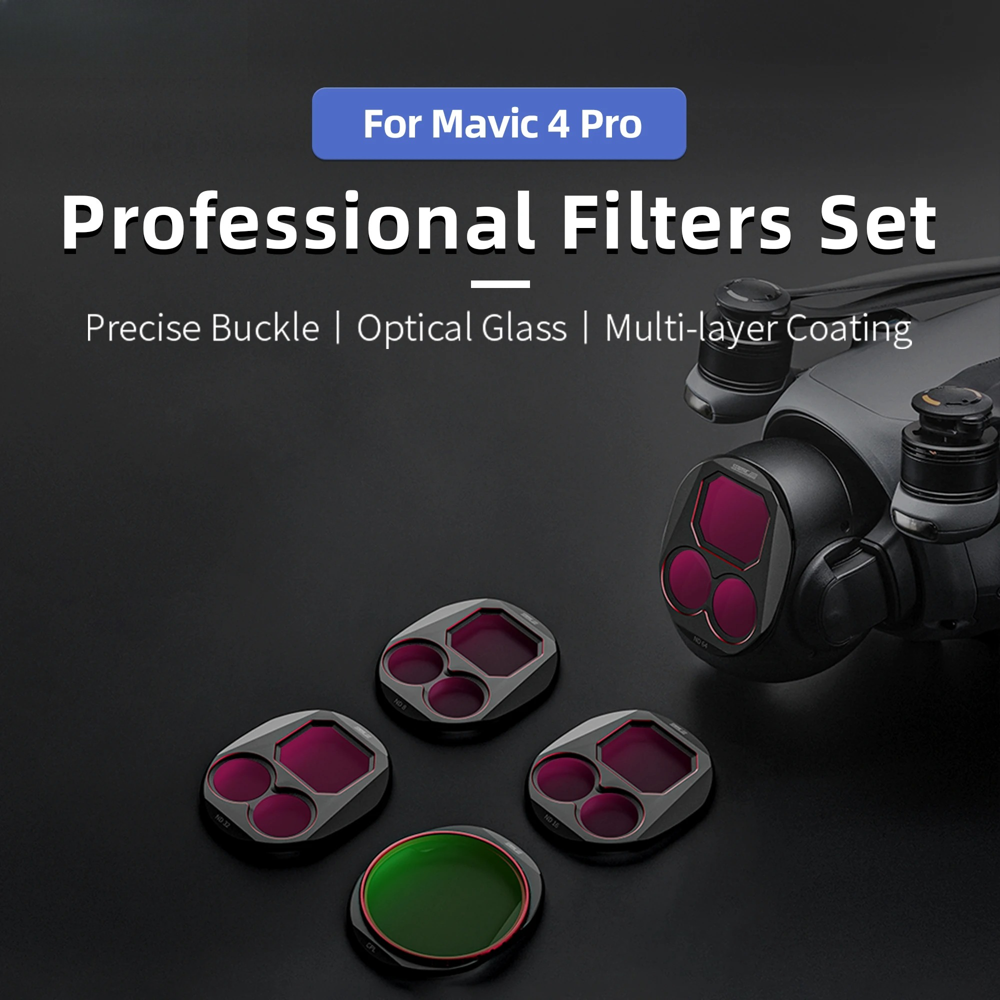 4Pcs Drone Camera ND Filters S – обзор и цена Drone Camera Waterproof