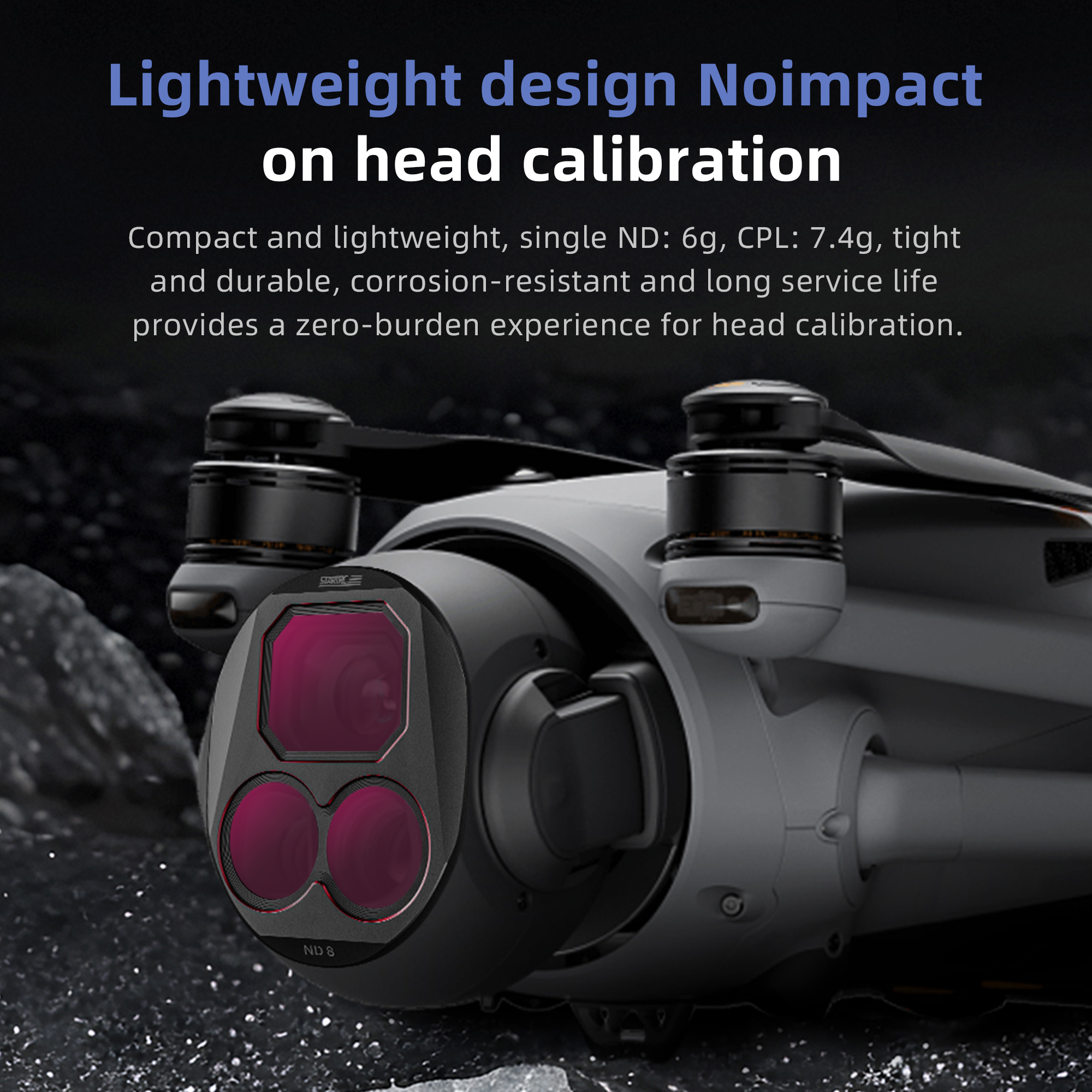 4Pcs Drone Camera ND Filters S – обзор и цена Drone Camera Waterproof