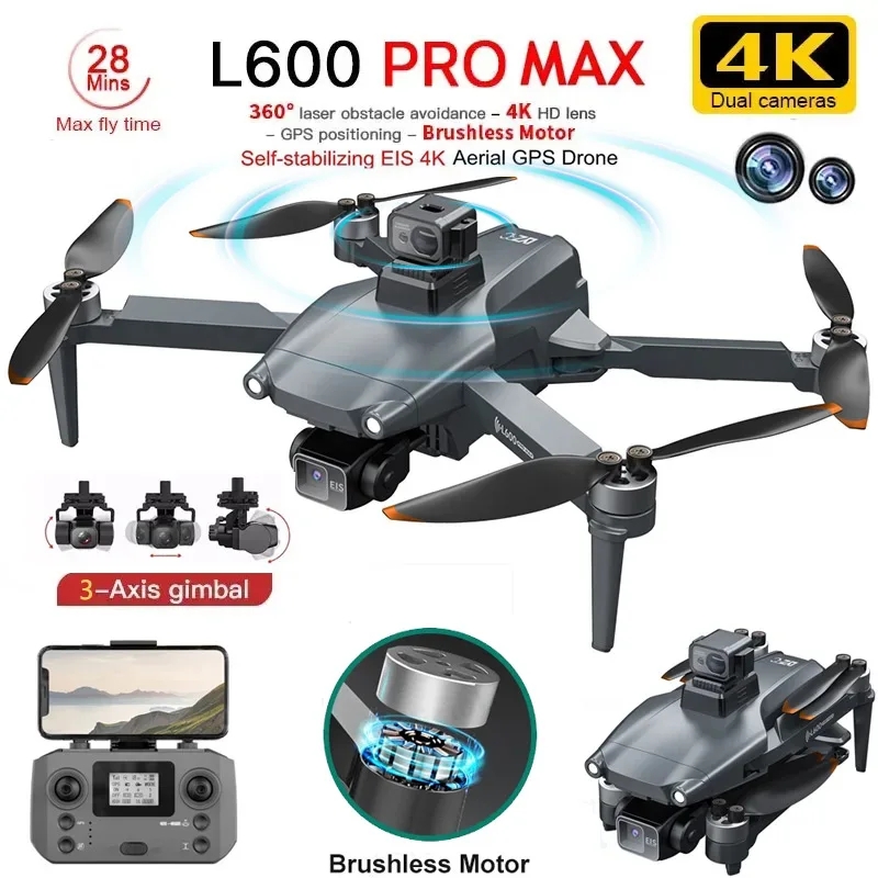 L600 PRO MAX GPS Drone Profess – обзор и цена Drone Camera Professional