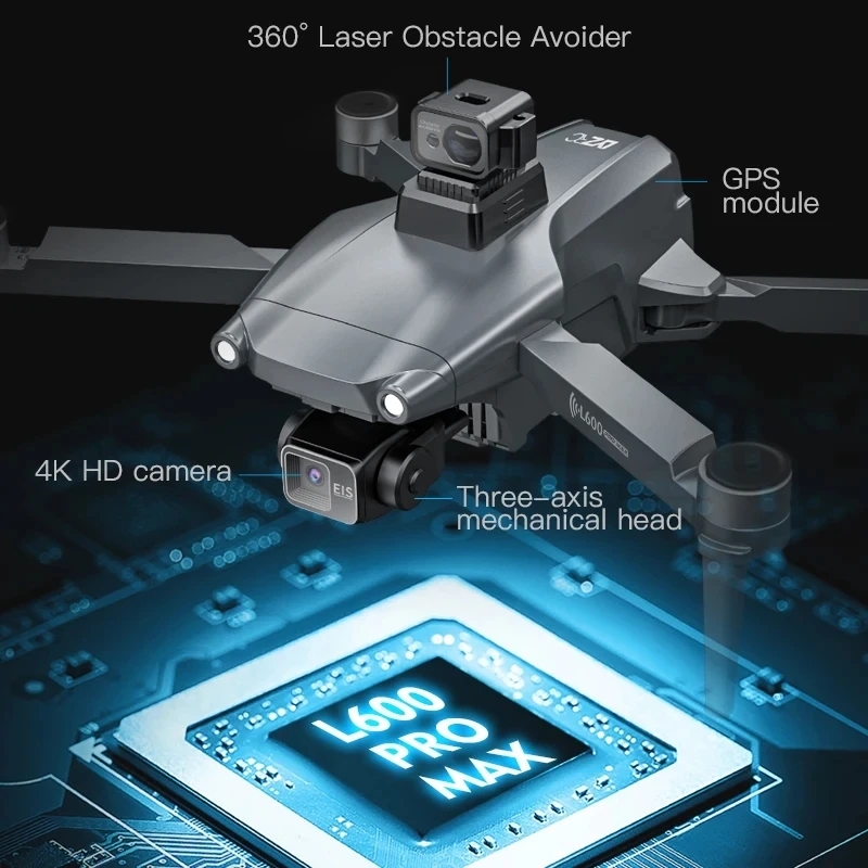 L600 PRO MAX GPS Drone Profess – обзор и цена Drone Camera Professional