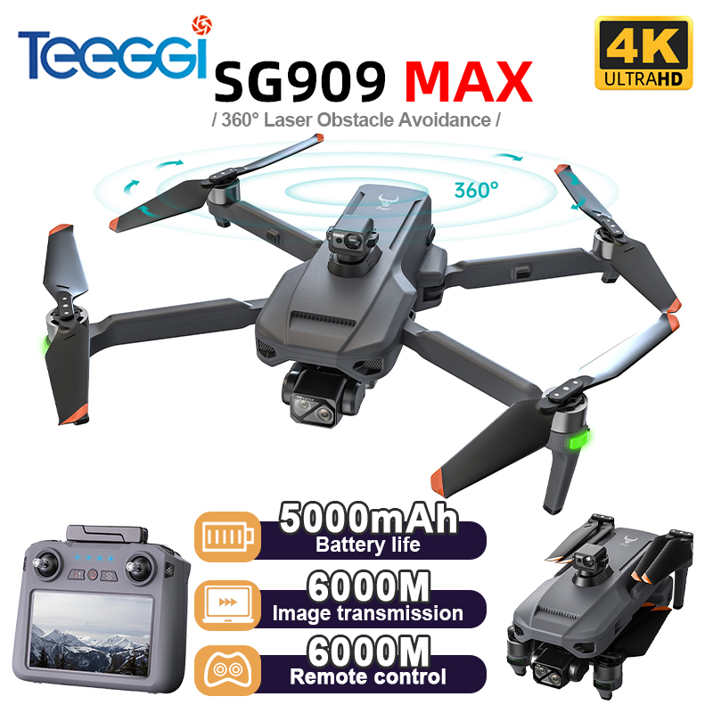 Teeggi SG909 MAX GPS Drone Wit – обзор и цена Drone Camera With Gimbal