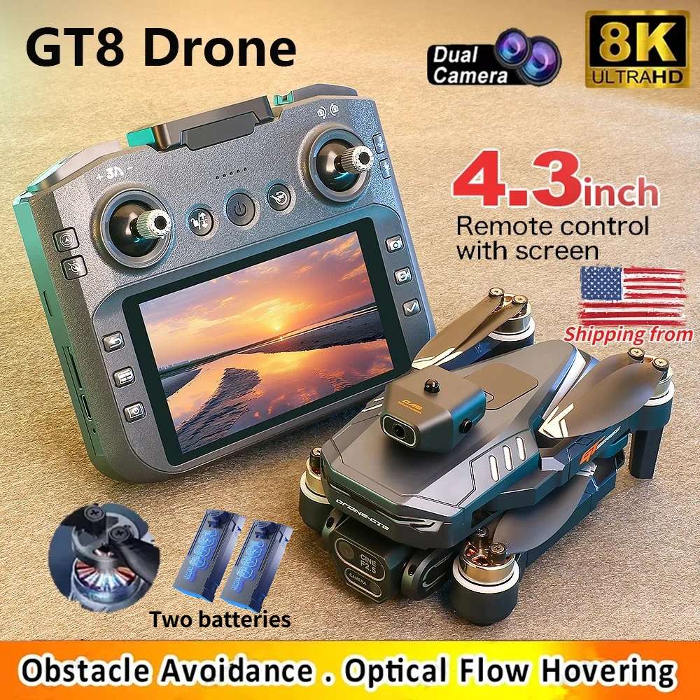 GT8 Drone 4.3inch Screen Contr – обзор и цена Drone Camera Vlog