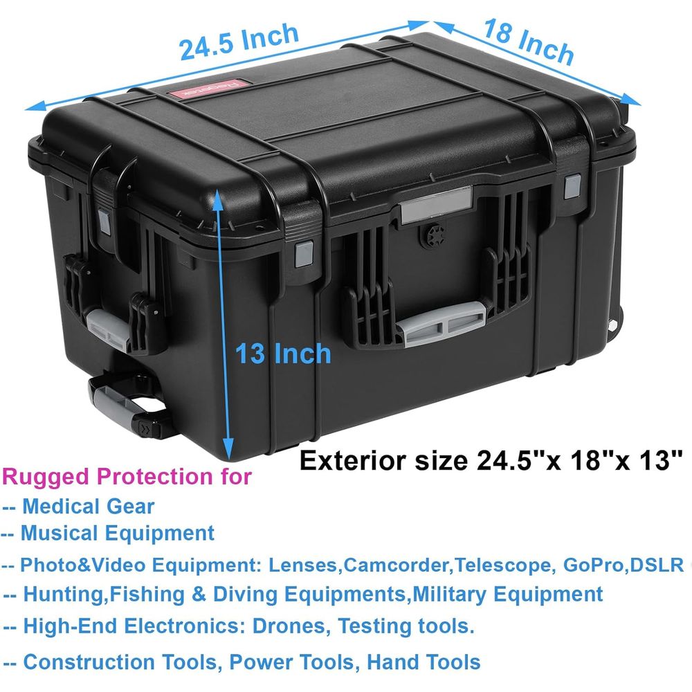 24.5 Rolling Waterproof Case w – обзор и цена Drone Camera Waterproof