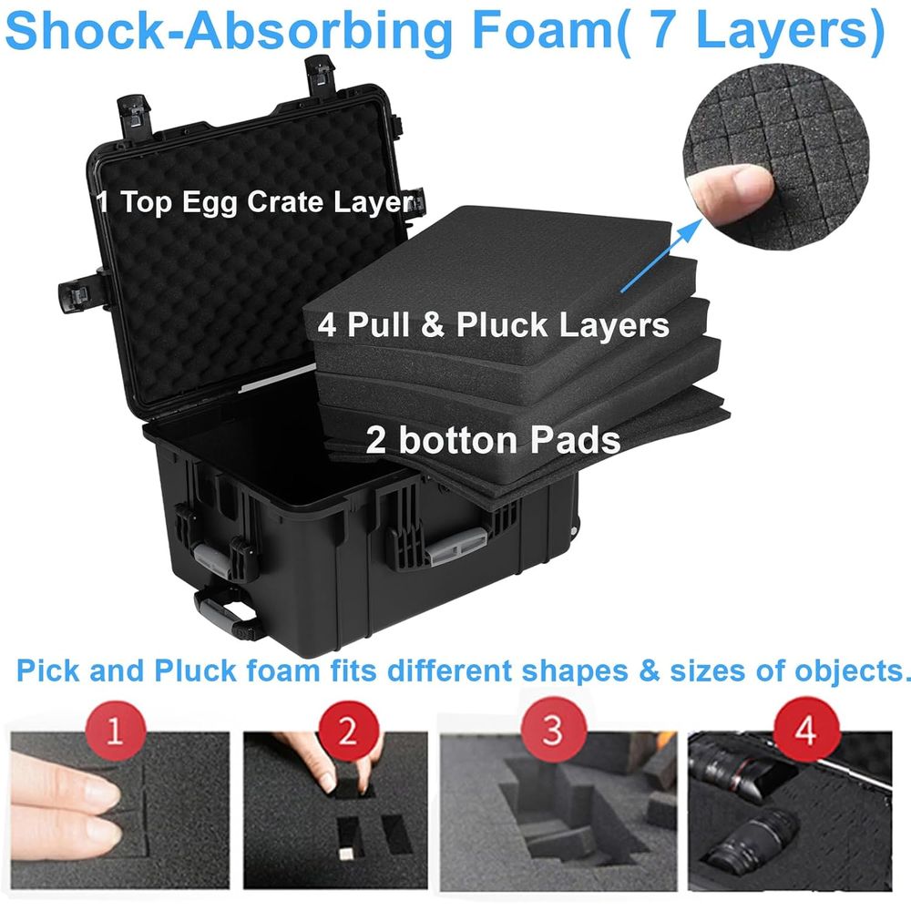 24.5 Rolling Waterproof Case w – обзор и цена Drone Camera Waterproof