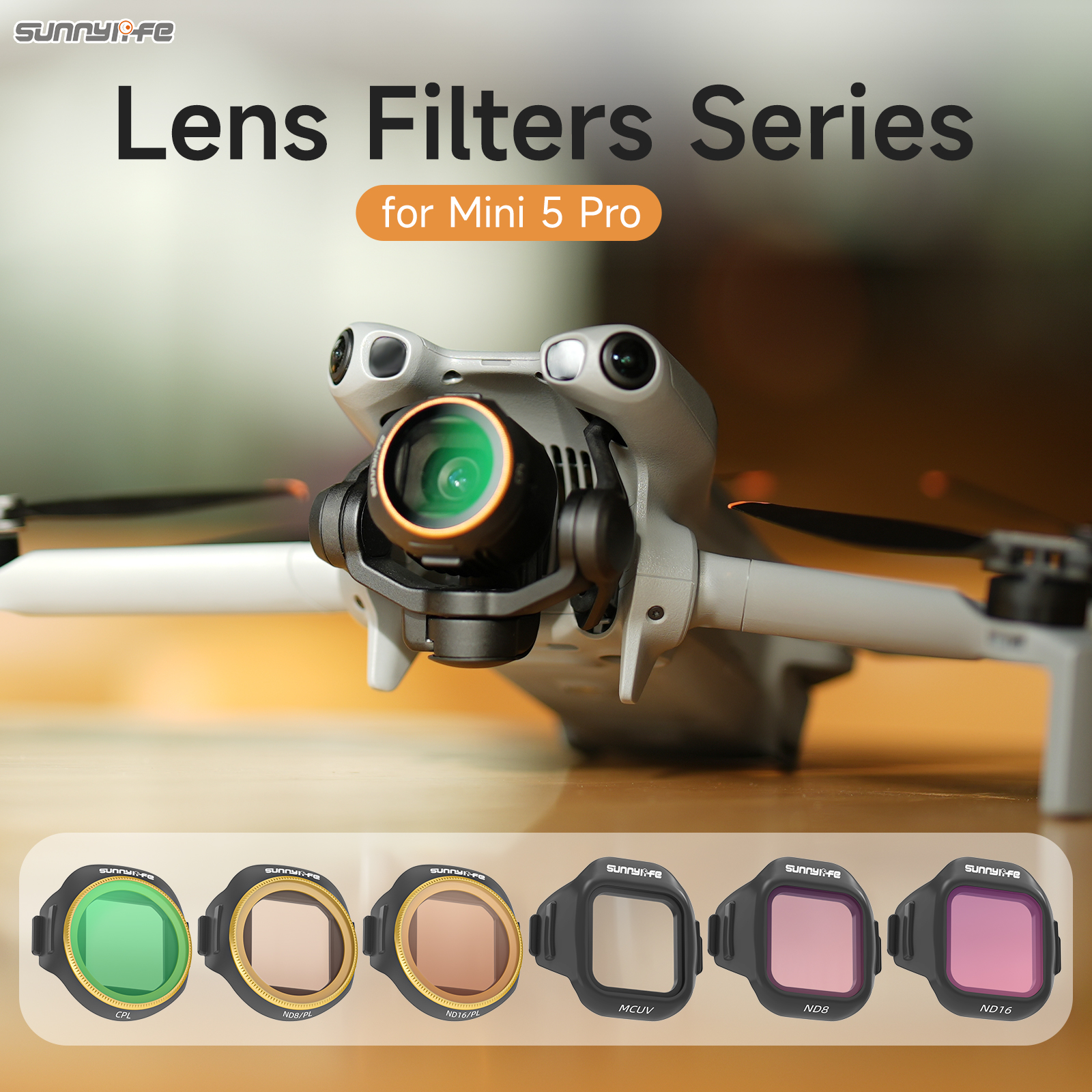 Sunnylife Lens For Mini 5 Pro  – обзор и цена Drone Camera Filter