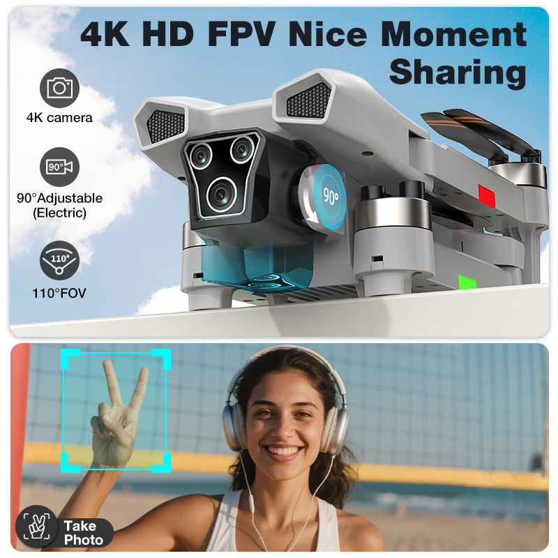 2026 Hot L017 Pro Drone Brushl – обзор и цена Drone Camera Mount