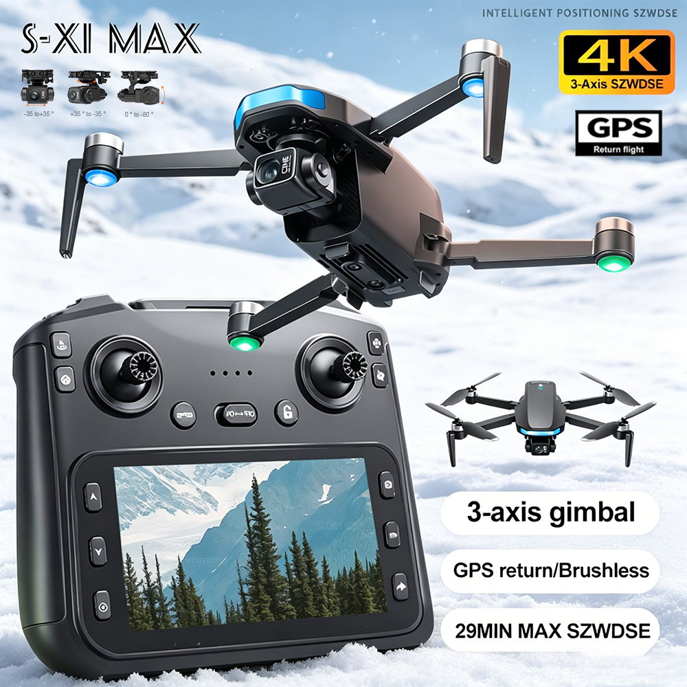 New S-X1 MAX Drone GPS 8K Prof – обзор и цена Drone Camera Mount