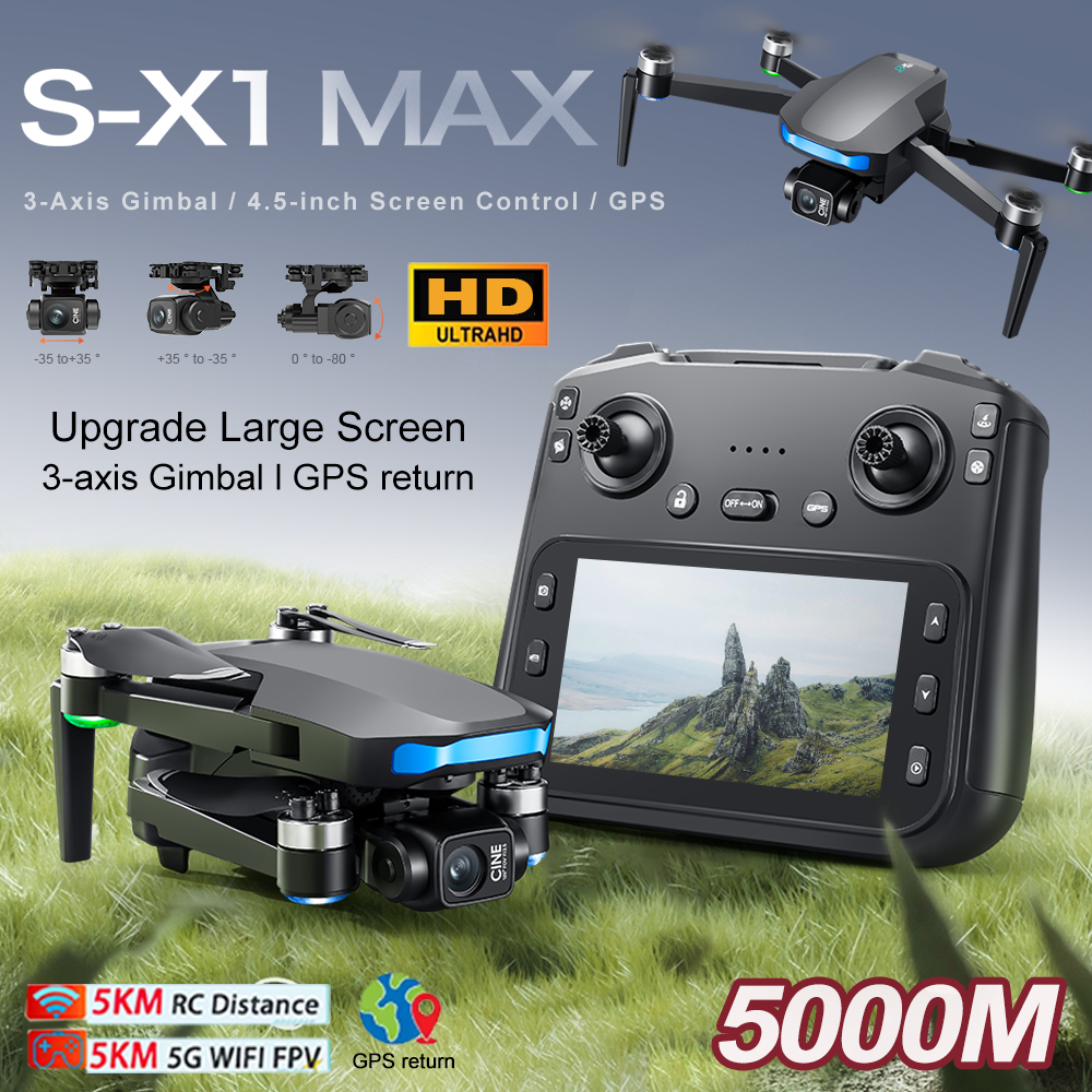 New S-X1 MAX Drone GPS 8K Prof – обзор и цена Drone Camera Mount