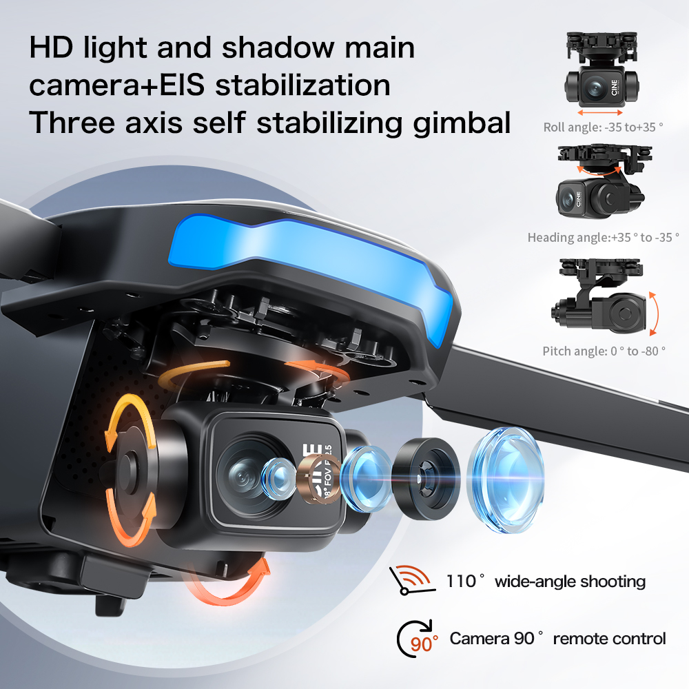 New S-X1 MAX Drone GPS 8K Prof – обзор и цена Drone Camera Mount