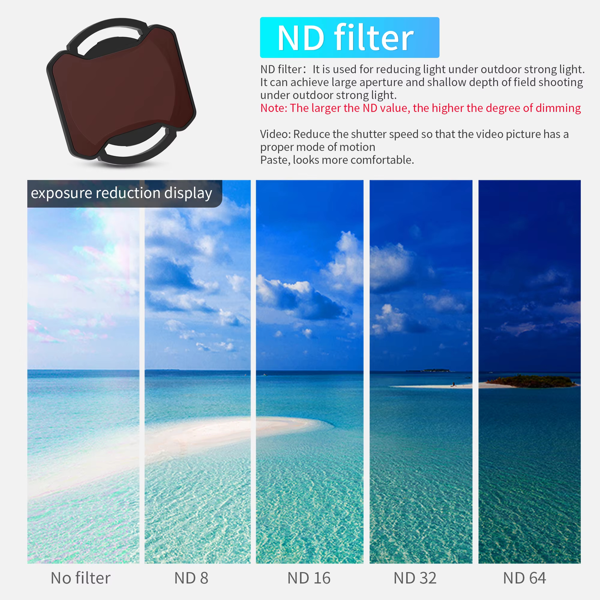 RCSTQ ND Filter For DJI Avata  – обзор и цена Drone Camera Filter