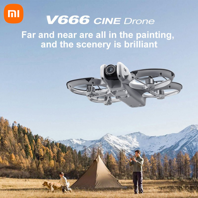Xiaomi V666 Drone 8K Aerial HD – обзор и цена Drone Camera With Gimbal